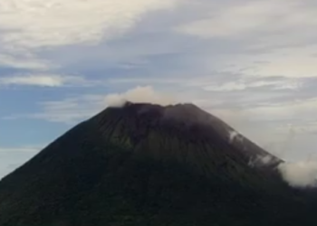Volcán Chaparrastique ha incrementadado su actividad en los últimos días