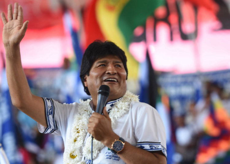 Oposición boliviana prepara paro nacional para detener la candidatura del presidente Evo Morales