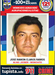 Uno de los 100 más buscados cae en La Unión