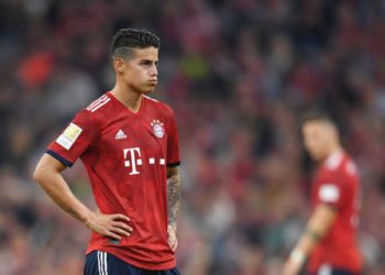 James Rodríguez no continuará la próxima temporada en el Bayern Múnich