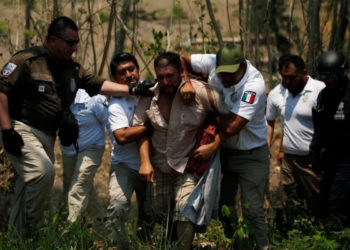 México impiden el paso de mil 200 migrantes centroamericanos en Chiapas
