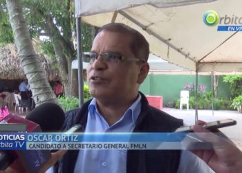 Oscar Ortiz denuncia a estructura del FMLN por favorecer a un candidato a secretario general