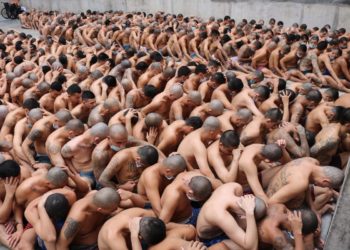 IMÁGENES | Las «ejemplarizantes» fotografías del traslado de reos