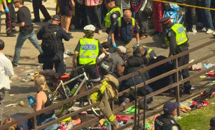 (Video) Tiroteo en celebración de Toronto Raptors deja dos heridos en Canadá