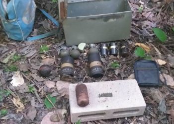 Localizan granadas fragmentarias y lacrimógenas en colonia Satélite, en San Salvador