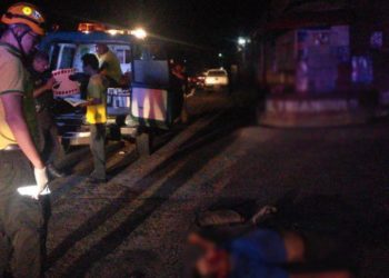 Conductor atropella a un adulto mayor en las cercanías de La Tiendona