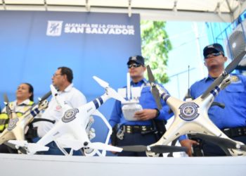 Alcaldía de San Salvador reforzará seguridad con drones para fiestas agostinas