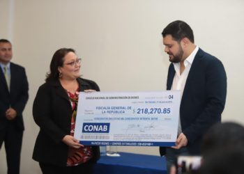 CONAB distribuye más de $600 mil incautado a salvadoreño condenado en EE.UU. por narcotráfico