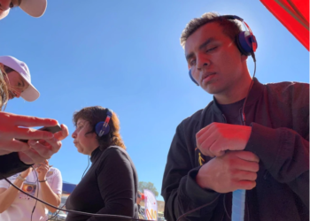 Personas ciegas lograron disfrutar del eclipse solar en Chile