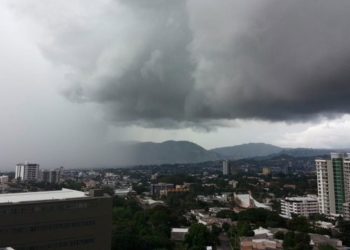 Chubascos moderados para este martes pronostica el MARN