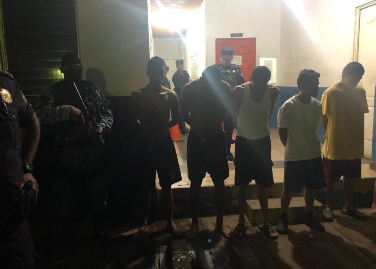 PNC reporta la captura de 15 mareros en Santa Ana