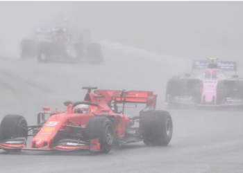 Max Verstappen se quedó con el GP de Alemania, donde la lluvia fue la protagonista