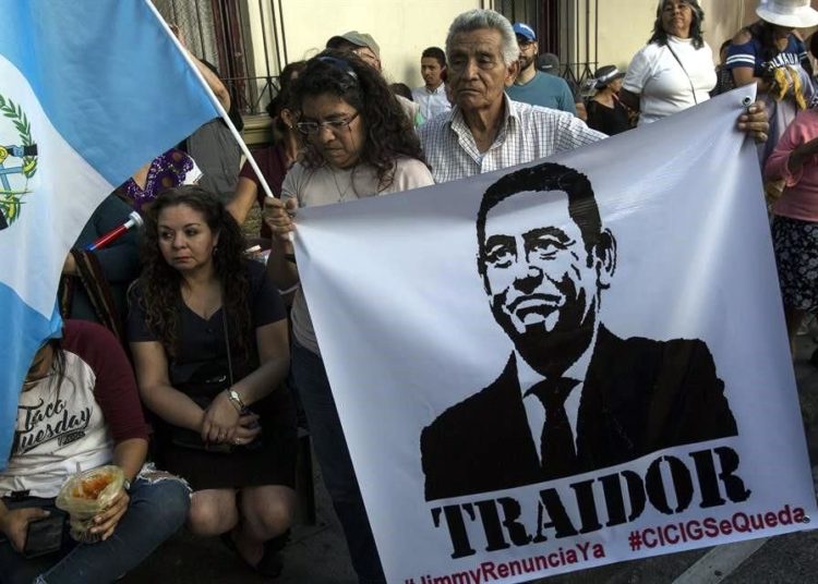 Protestan en Guatemala contra pacto de “país seguro” firmado con EE.UU.