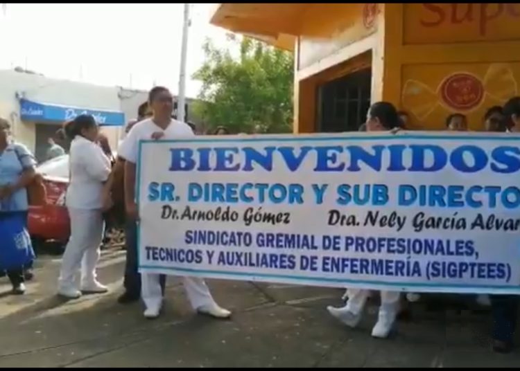 Nombramiento de nuevas autoridades en hospital San Juan de Dios en San Miguel enfrenta a sindicatos