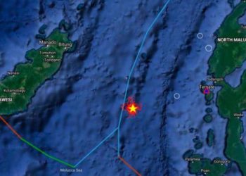 Alerta de tsunami tras un sismo de 6.9 grados frente a las costas de Indonesia