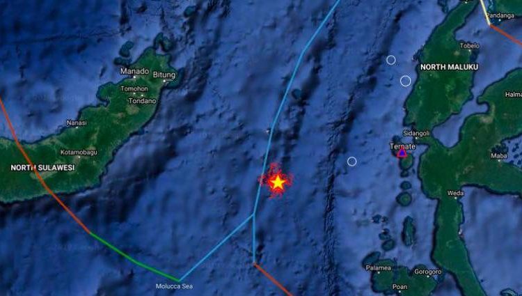 Alerta de tsunami tras un sismo de 6.9 grados frente a las costas de Indonesia