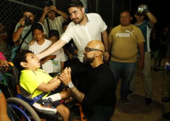 Comisionado presidencial Salvador Alas, llega a comunidad La Iberia