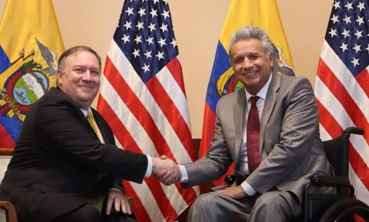 EEUU entregará USD 30 millones a Ecuador para atender a migrantes venezolanos