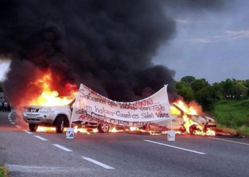 Narcos recibieron con bloqueos y amenazas a la Guardia Nacional en Tabasco, México