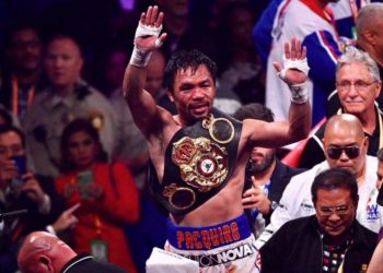 (VIDEO) Manny Pacquiao mostró su vigencia, quebró el invicto de Keith Thurman en decisión dividida