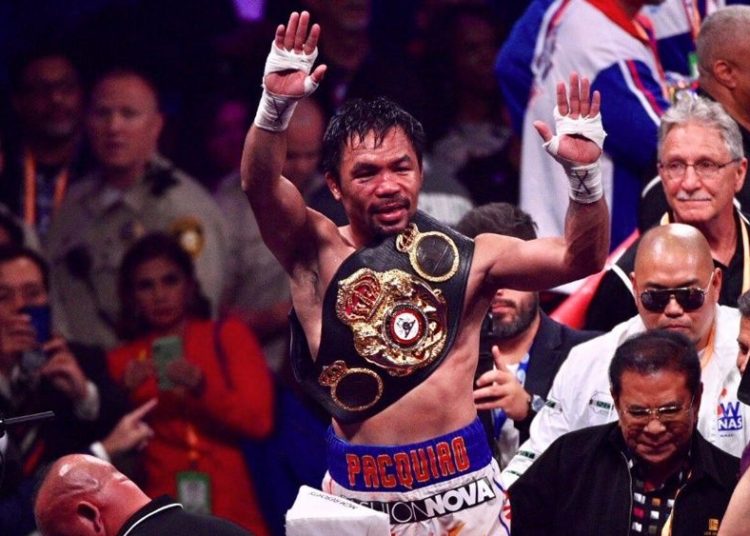 (VIDEO) Manny Pacquiao mostró su vigencia, quebró el invicto de Keith Thurman en decisión dividida
