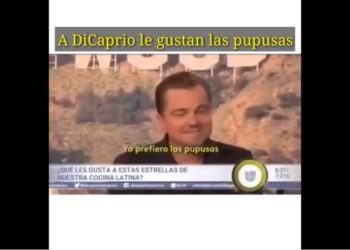 Leonardo DiCaprio dice que prefiere las pupusas a los tacos