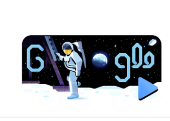 Google conmemora los 50 años de la llegada del hombre a la Luna
