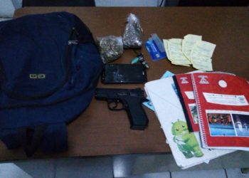 Capturan a dos sujetos que llevaban la contabilidad de los mareros de Colón, La Libertad