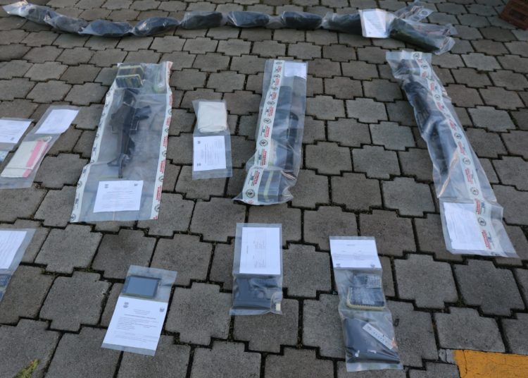 PNC decomisó 200 armas de fuego a nivel nacional en el mes de julio