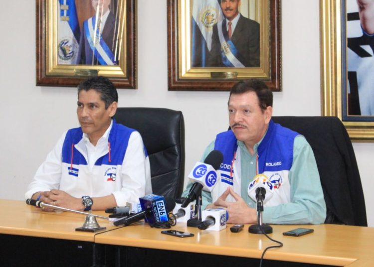 Gustavo López y Rolando Alvarenga coordinan transición del nuevo COENA