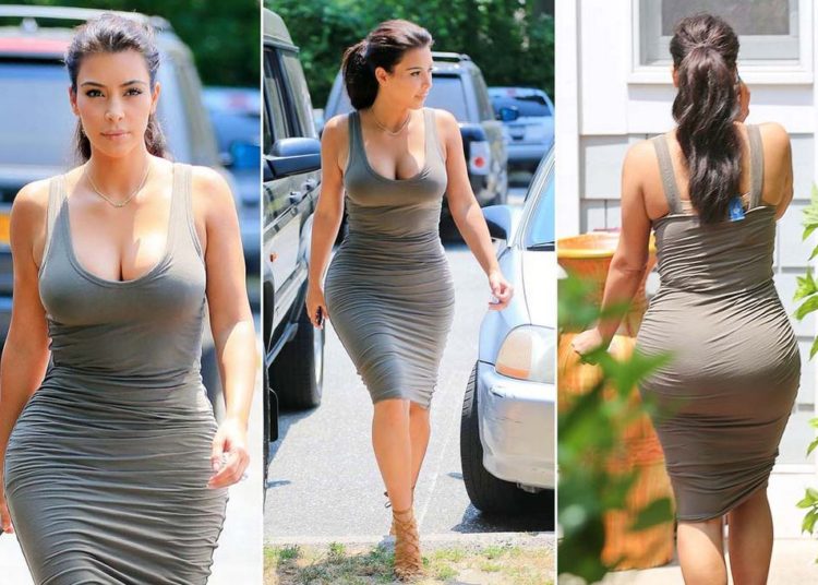Así era Kim Kardashian antes de rellenarse las caderas