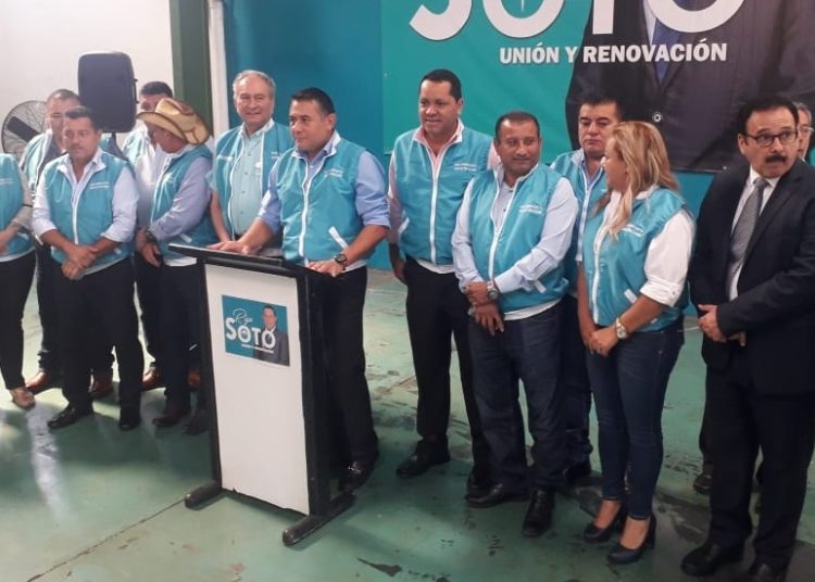 Rigoberto Soto se postula como candidato a presidente de GANA
