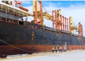 Se activa puerto de La Unión: Arriba embarcación con 6,600 toneladas de fertilizante