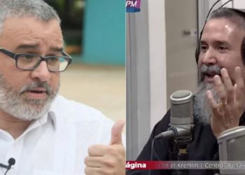 Polémica entre Toby Jr. y Mauricio Funes revira en la imagen de Luciana Sandoval