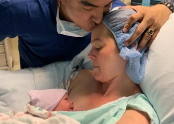 Miguel Pereira publica foto de su hija recién nacida