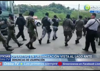 Operativo en urbanización Vista al Lago ante de denuncias de usurpación