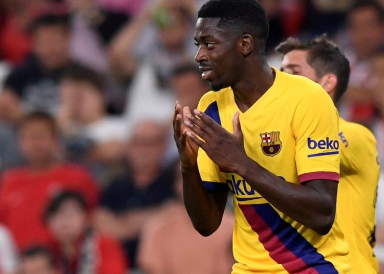 Dembélé sufre una rotura fibrilar y estará fuera de las canchas por cinco semanas
