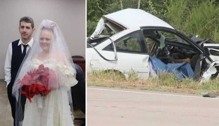 Recién casados mueren en accidente de tránsito en Estados Unidos