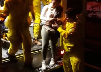 Mujer cae del Tagadá y se quiebra la clavícula