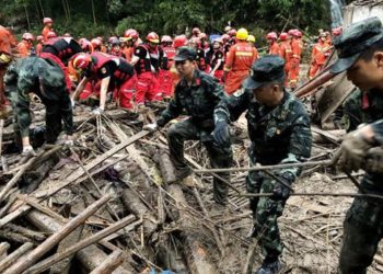 Elevan a 44 el número de muertos por tifón Lekima en China