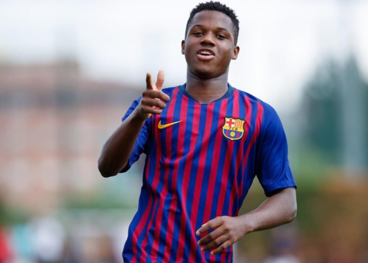 El jugador del Barcelona Ansu Fati se nacionalizó español y podrá jugar el Mundial Sub 17