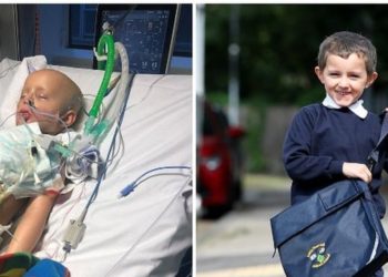 Niño invadido por el cáncer se recupera y sigue vida normal