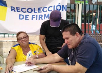 Cambio Democrático continuará este fin de semana con la recolección de firmas para inscribirse como partido