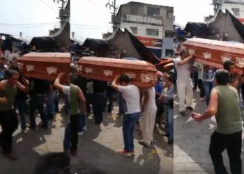 Fue su última voluntad: Que llevaran su ataúd a ritmo de cumbia