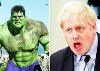 El Primer Ministro británico Boris Johnson asegura que se convertirá en ‘Hulk’ si no hay acuerdo de Brexit