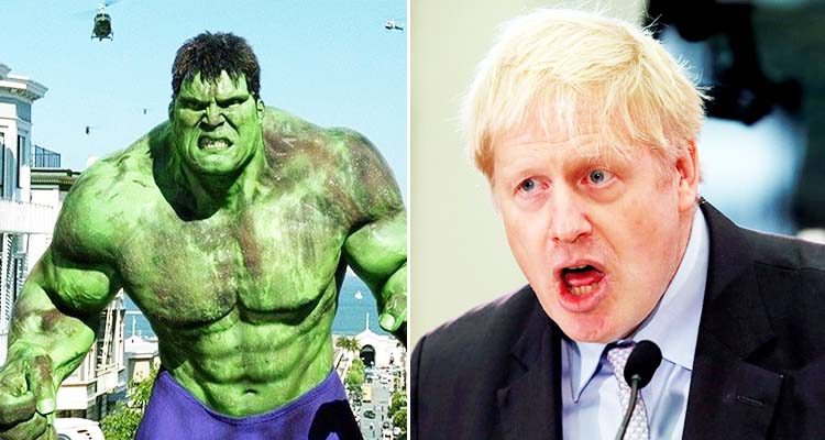 El Primer Ministro británico Boris Johnson asegura que se convertirá en ‘Hulk’ si no hay acuerdo de Brexit