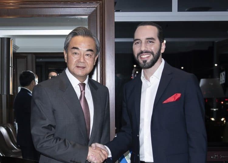 China se compromete, a través de su cancillería, a apoyar el desarrollo económico de El Salvador