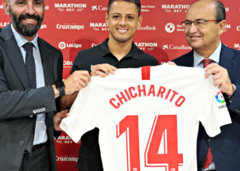 «Chicharito» Hernández fue presentado oficialmente como jugador del Sevilla