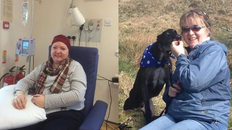 Un perro detecta tumor maligno a su dueña y le salva la vida