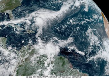 Se forma la tormenta tropical Karen en el Océano Atlántico